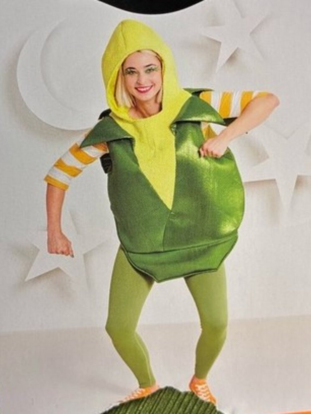 Hyde & EEK! Boutique Corn Cob Costume Adult One Size Halloween Costume NWT